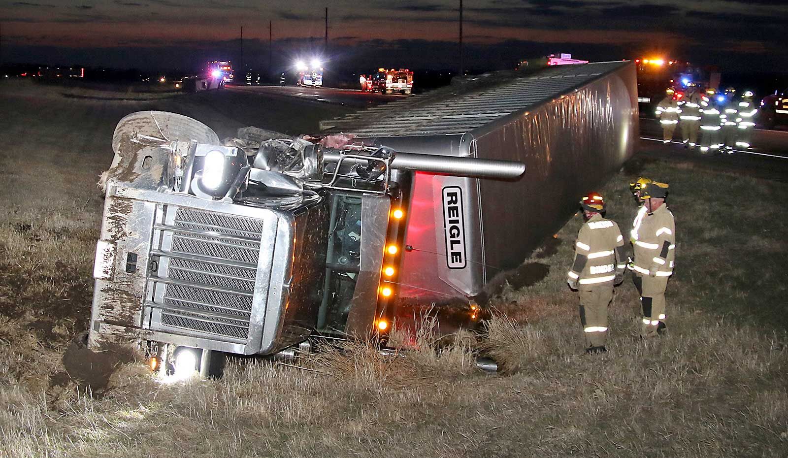 Highway Spill West Of Yankton